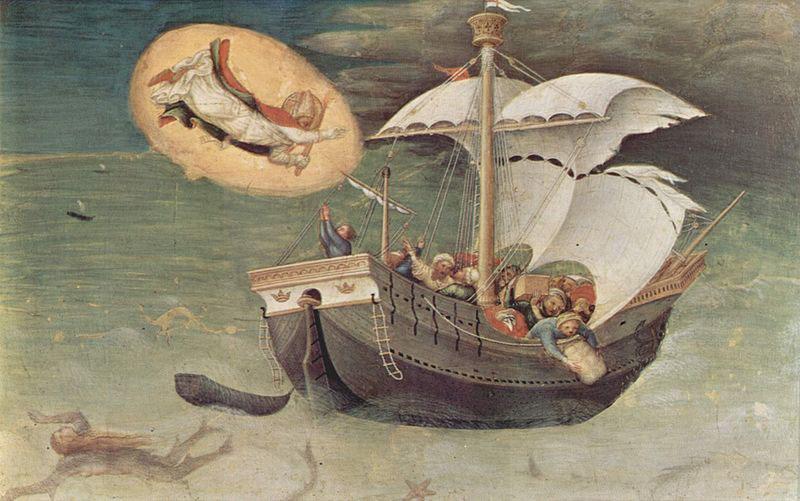 Gentile da Fabriano Quaratesi-Polyptychon, funf Predellatafeln mit Szenen aus dem Leben des Hl. Nikolaus von Bari China oil painting art